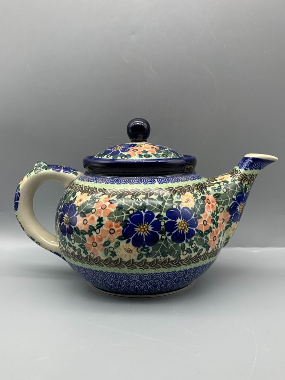 Ceramika Artystycana Unikat Polish Pottery Boleslawiec Signed Teapot - Picture 4 of 15